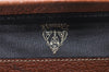 Authentic GUCCI Vintage Hand Boston Bag Purse GG Canvas Leather Brown 3246K