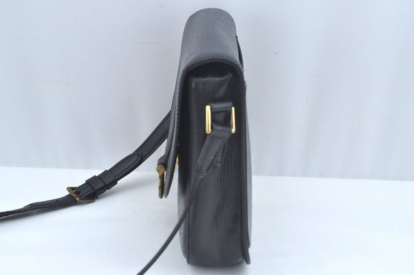 Auth Louis Vuitton Epi Saint Cloud GM Shoulder Cross Body Bag M52192 Black 3247I
