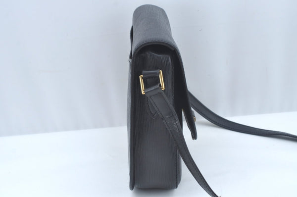 Auth Louis Vuitton Epi Saint Cloud GM Shoulder Cross Body Bag M52192 Black 3247I