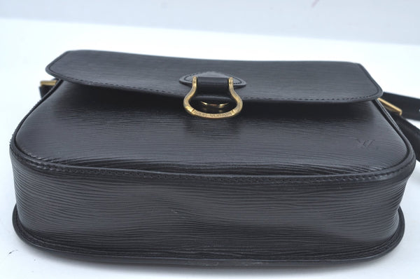 Auth Louis Vuitton Epi Saint Cloud GM Shoulder Cross Body Bag M52192 Black 3247I