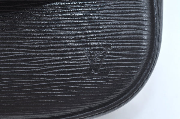 Auth Louis Vuitton Epi Saint Cloud GM Shoulder Cross Body Bag M52192 Black 3247I