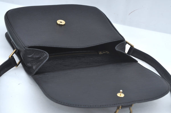 Auth Louis Vuitton Epi Saint Cloud GM Shoulder Cross Body Bag M52192 Black 3247I