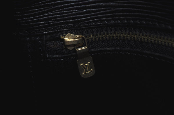 Auth Louis Vuitton Epi Saint Cloud GM Shoulder Cross Body Bag M52192 Black 3247I