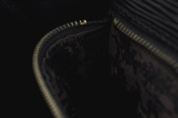 Auth Louis Vuitton Epi Saint Cloud GM Shoulder Cross Body Bag M52192 Black 3247I