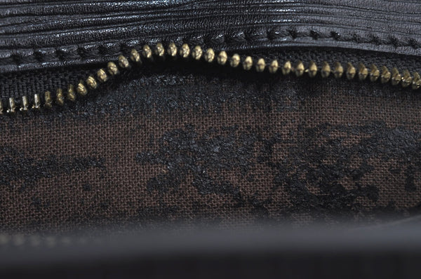 Auth Louis Vuitton Epi Saint Cloud GM Shoulder Cross Body Bag M52192 Black 3247I