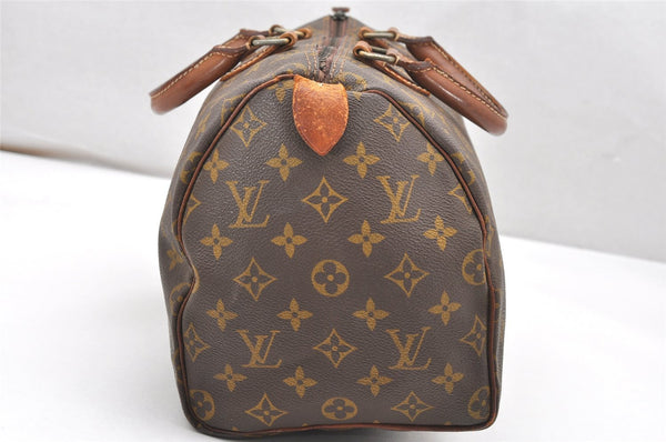 Authentic Louis Vuitton Monogram Speedy 30 Hand Boston Bag Old Model LV 3247K