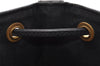Authentic Louis Vuitton Epi Petit Noe Bi-color Blue x Black Drawstring Bag 3249I