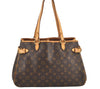Authentic Louis Vuitton Monogram Batignolles Horizontal Tote Bag M51154 LV 3249K