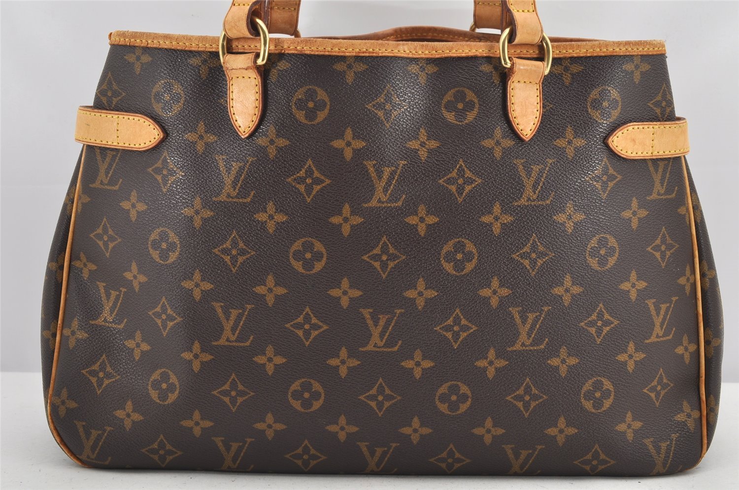Authentic Louis Vuitton Monogram Batignolles Horizontal Tote Bag M51154 LV 3249K