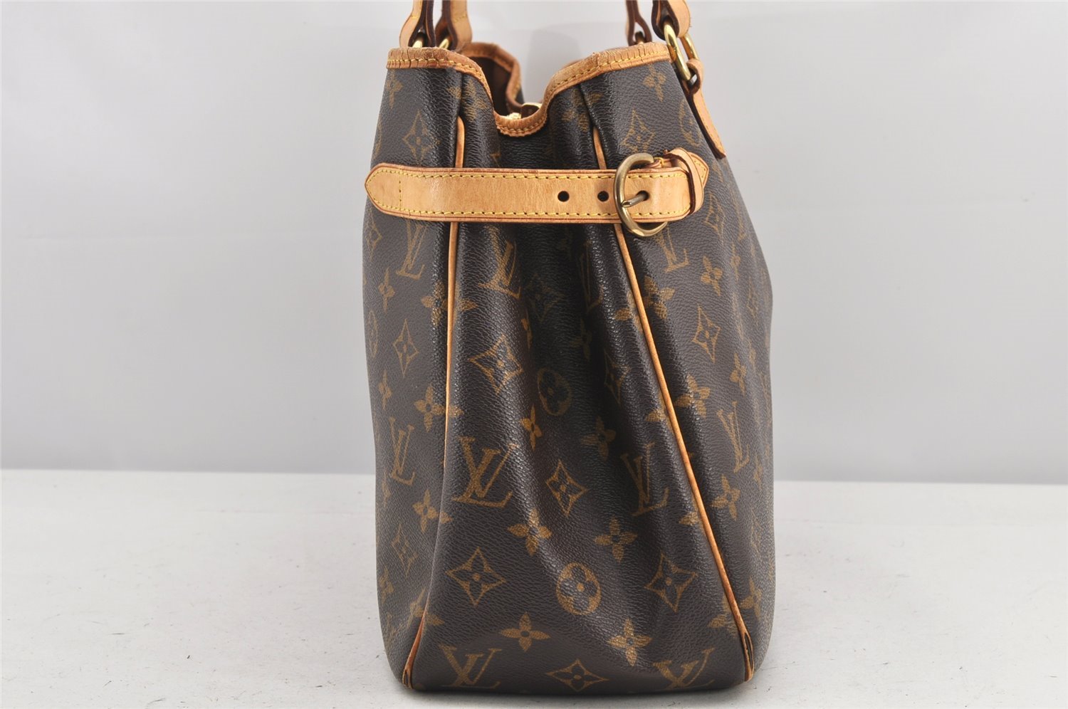 Authentic Louis Vuitton Monogram Batignolles Horizontal Tote Bag M51154 LV 3249K