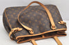 Authentic Louis Vuitton Monogram Batignolles Horizontal Tote Bag M51154 LV 3249K