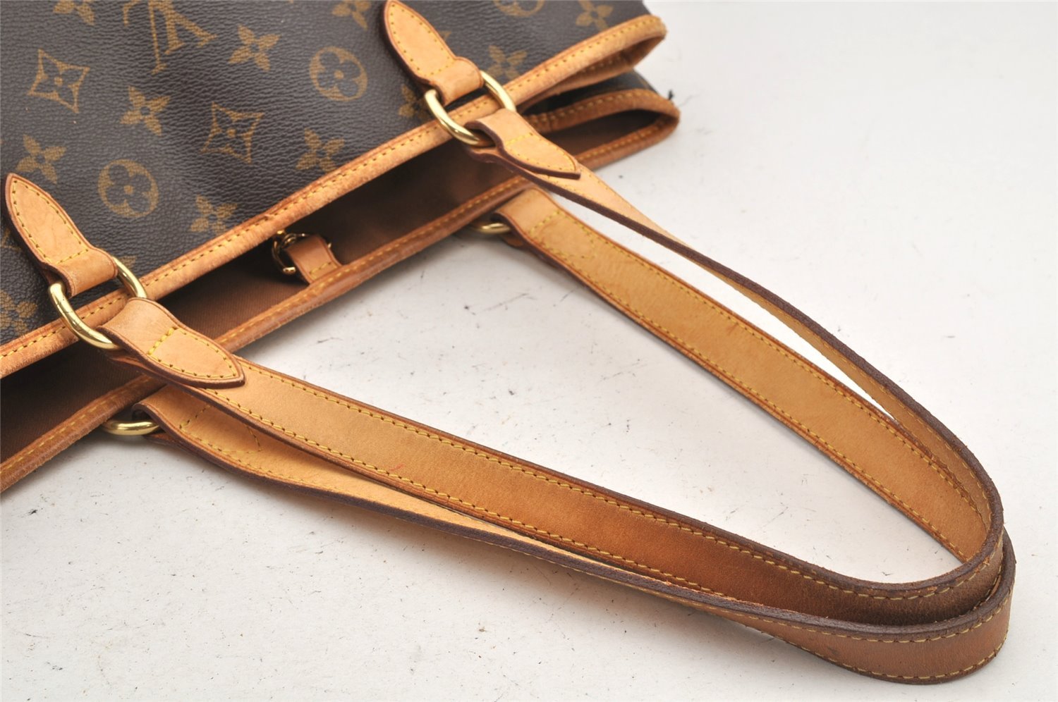 Authentic Louis Vuitton Monogram Batignolles Horizontal Tote Bag M51154 LV 3249K