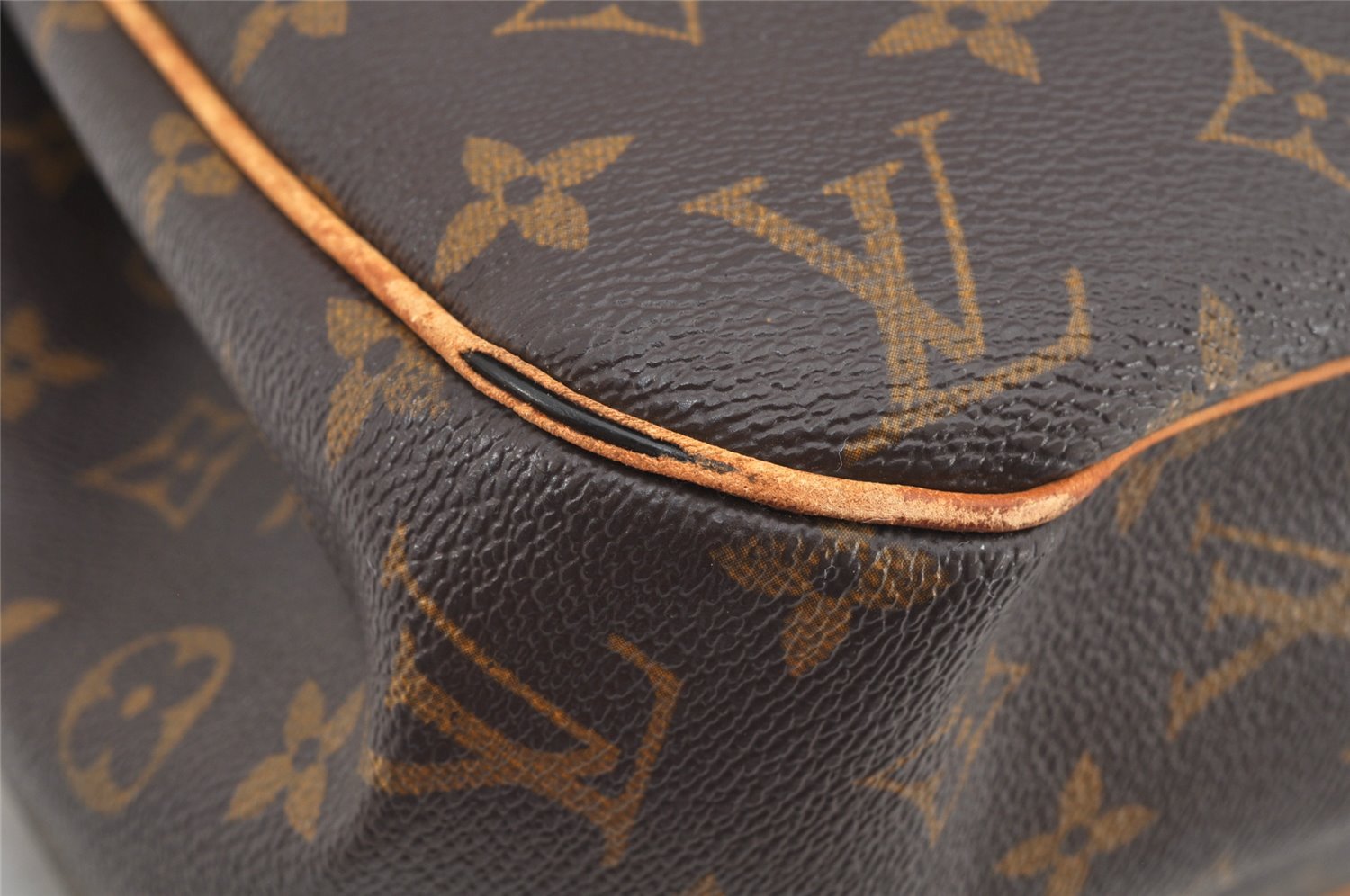 Authentic Louis Vuitton Monogram Batignolles Horizontal Tote Bag M51154 LV 3249K