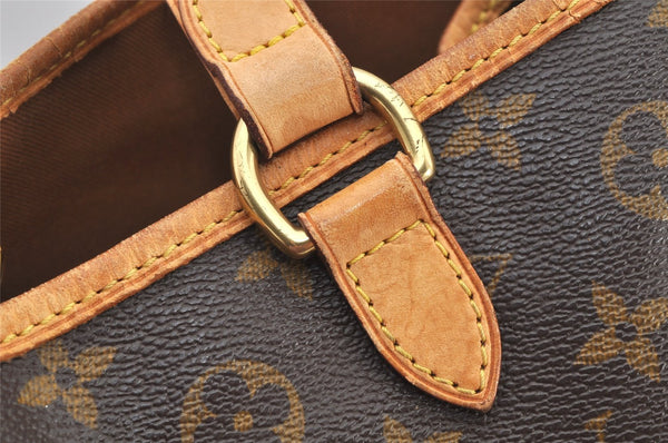 Authentic Louis Vuitton Monogram Batignolles Horizontal Tote Bag M51154 LV 3249K