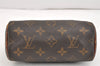 Authentic Louis Vuitton Monogram Mini Speedy Hand Bag Purse M41534 Junk 3250K