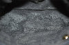 Authentic GUCCI Bamboo 2way Hand Shoulder Bag Purse Leather Navy Junk 3251K