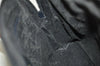 Authentic GUCCI Bamboo 2way Hand Shoulder Bag Purse Leather Navy Junk 3251K