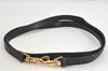 Authentic GUCCI Bamboo 2way Hand Shoulder Bag Purse Leather Navy Junk 3251K
