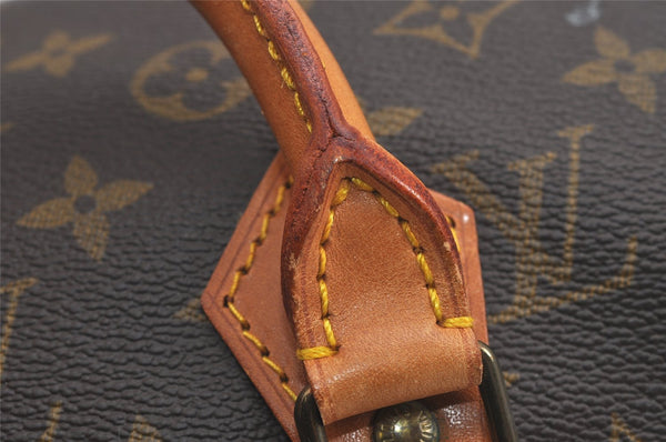 Authentic Louis Vuitton Monogram Speedy 25 Boston Hand Bag M41528 LV 3252J