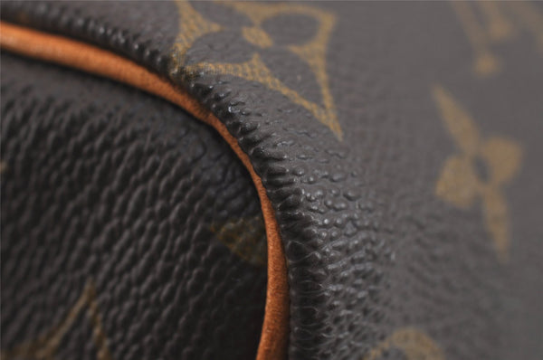 Authentic Louis Vuitton Monogram Speedy 25 Boston Hand Bag M41528 LV 3252J