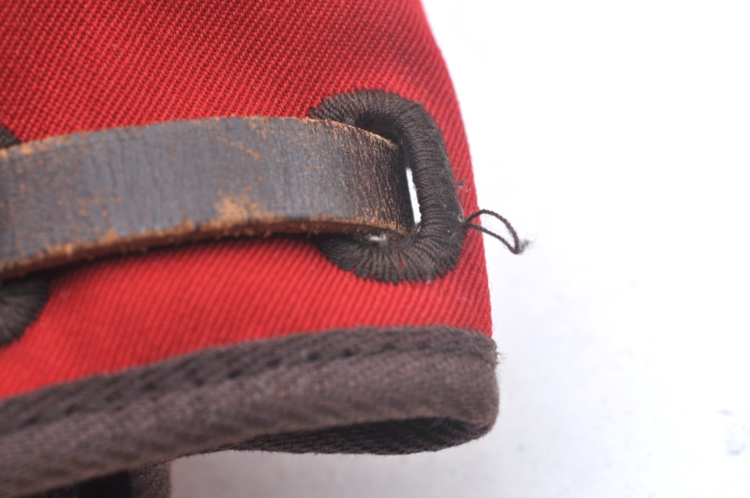 Authentic HERMES Her Bag Cabas PM 2 in 1 Shoulder Tote Bag Red Orange 3255J