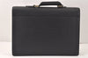 Authentic Louis Vuitton Epi Serviette Conseiller Briefcase Black M54422 LV 3257K
