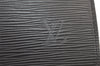 Authentic Louis Vuitton Epi Serviette Conseiller Briefcase Black M54422 LV 3257K