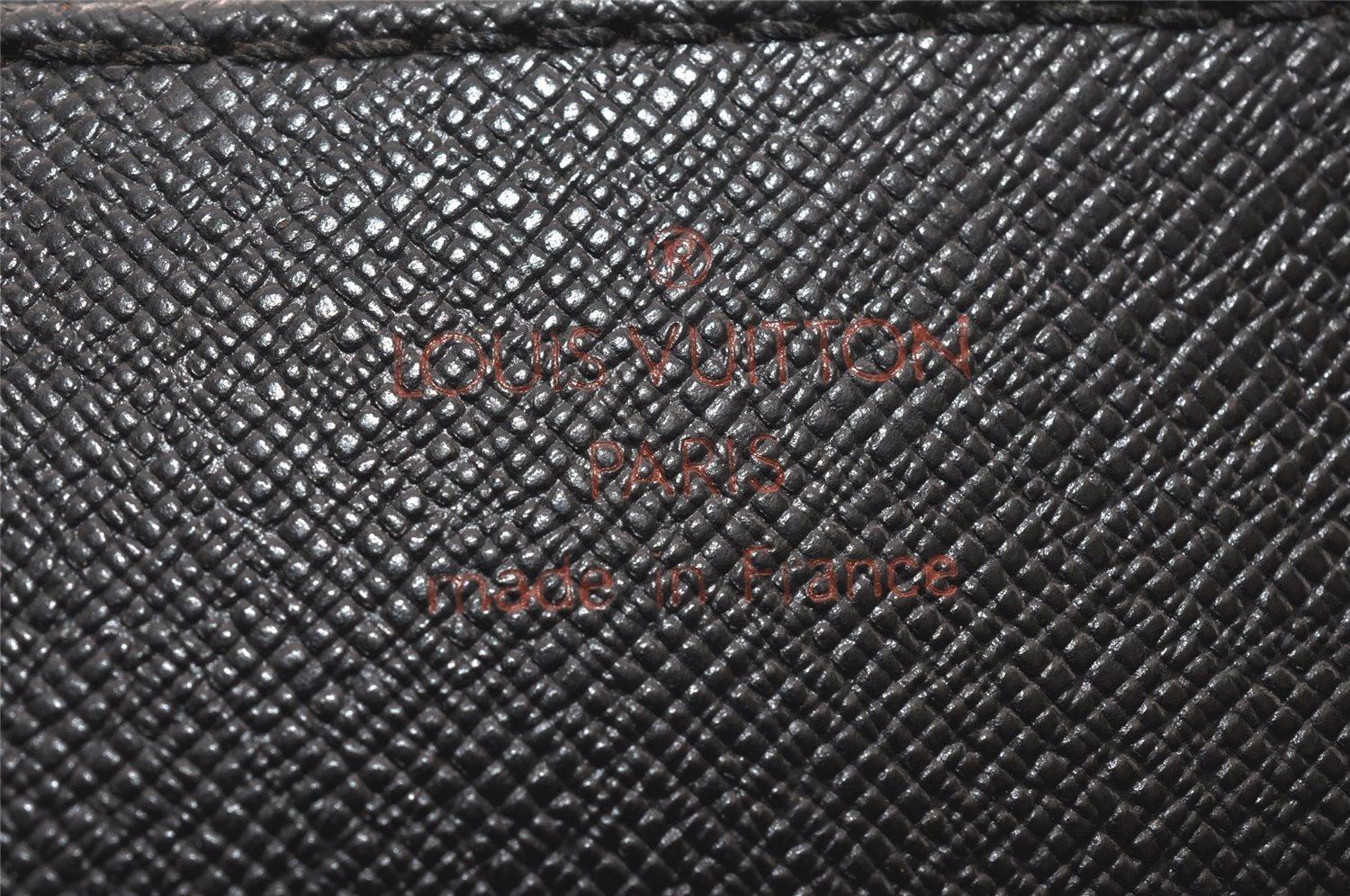 Authentic Louis Vuitton Epi Serviette Conseiller Briefcase Black M54422 LV 3257K