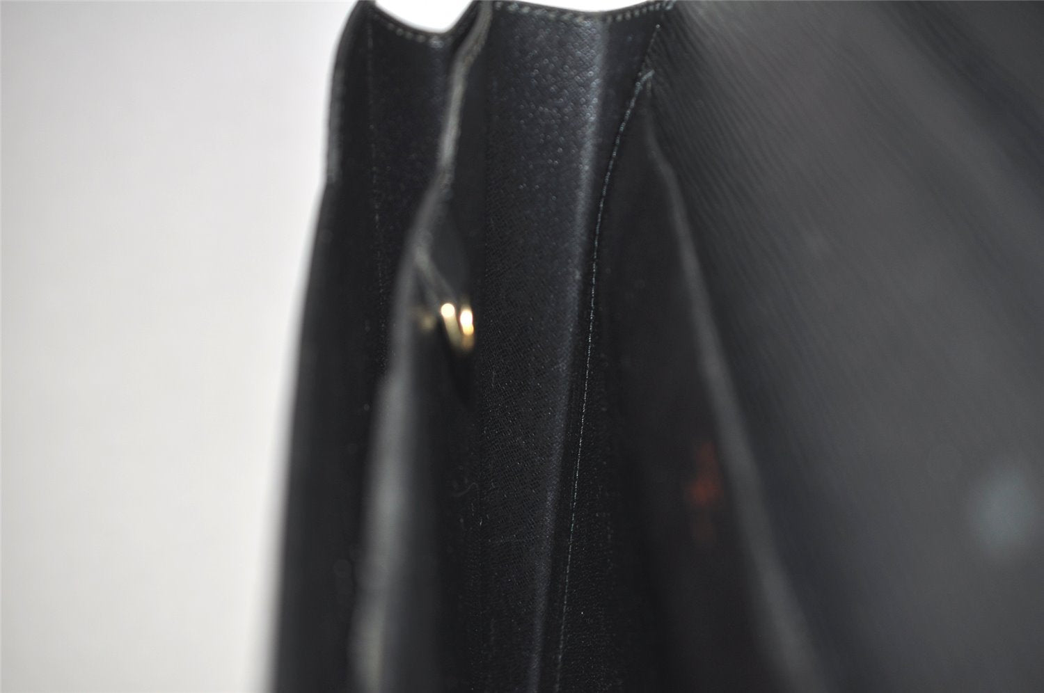 Authentic Louis Vuitton Epi Serviette Conseiller Briefcase Black M54422 LV 3257K