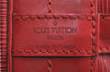 Authentic Louis Vuitton Epi Noe Shoulder Drawstring Bag Red M44007 LV 3258J