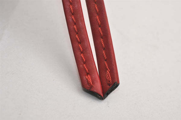 Authentic Louis Vuitton Epi Noe Shoulder Drawstring Bag Red M44007 LV 3258J