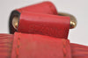 Authentic Louis Vuitton Epi Noe Shoulder Drawstring Bag Red M44007 LV 3258J
