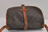 Authentic Louis Vuitton Monogram Saumur 30 Shoulder Cross Bag M42256 LV 3259J
