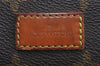 Authentic Louis Vuitton Monogram Saumur 30 Shoulder Cross Bag M42256 LV 3259J
