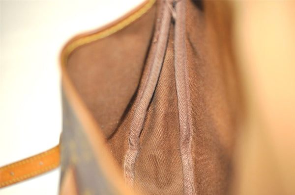 Authentic Louis Vuitton Monogram Saumur 30 Shoulder Cross Bag M42256 LV 3259J