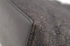 Authentic GUCCI Shoulder Tote Bag Purse GG Canvas Leather 31244 Black 3260K