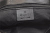 Authentic GUCCI Shoulder Tote Bag Purse GG Canvas Leather 31244 Black 3260K