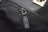 Authentic GUCCI Shoulder Tote Bag Purse GG Canvas Leather 31244 Black 3260K