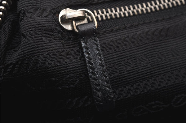 Authentic PRADA Nylon Tessuto Leather Shoulder Cross Body Bag White Junk 3261I