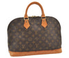 Authentic Louis Vuitton Monogram Alma Hand Bag Purse M51130 LV 3261J