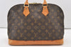 Authentic Louis Vuitton Monogram Alma Hand Bag Purse M51130 LV 3261J