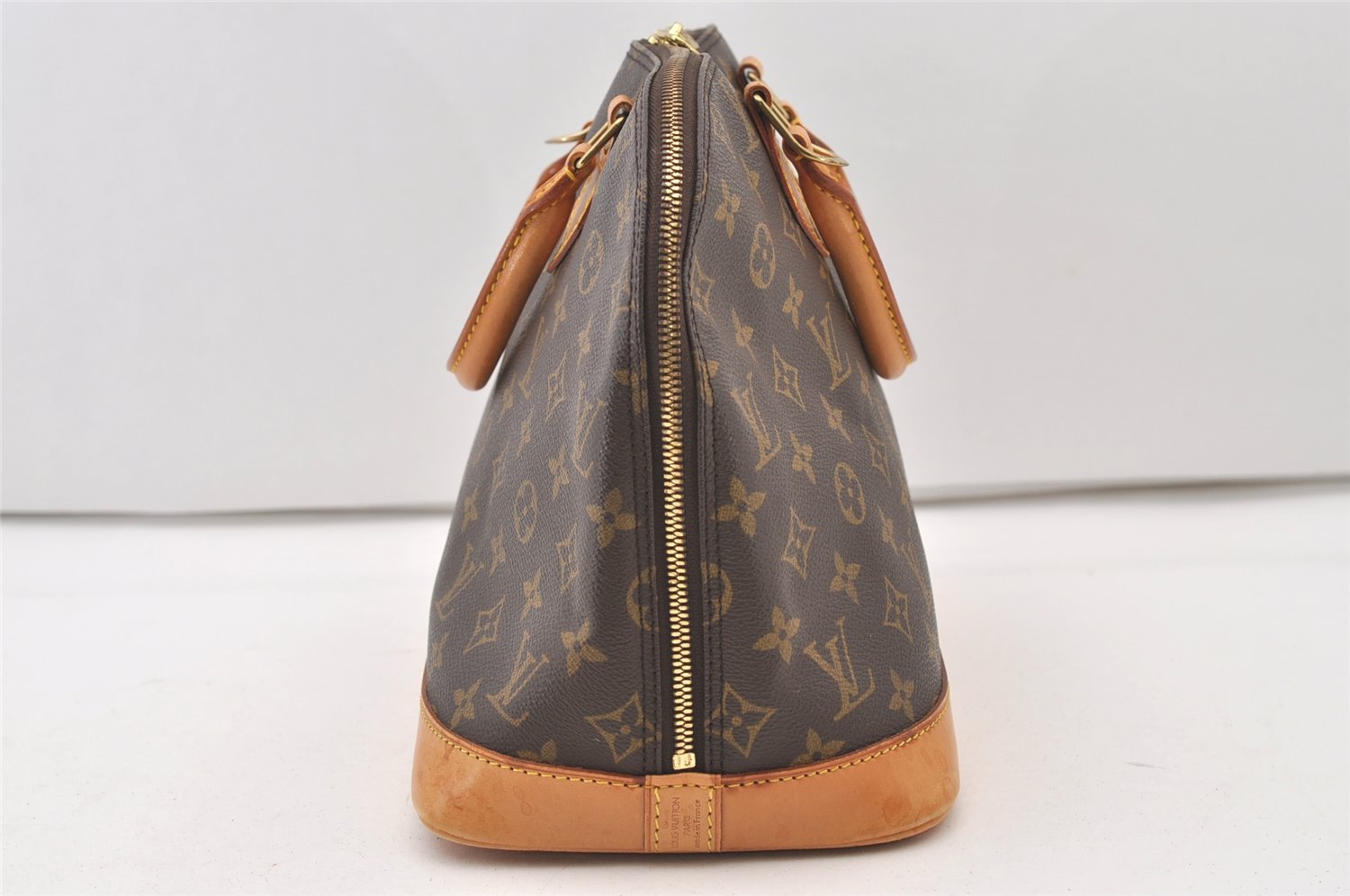 Authentic Louis Vuitton Monogram Alma Hand Bag Purse M51130 LV 3261J