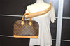 Authentic Louis Vuitton Monogram Alma Hand Bag Purse M51130 LV 3261J
