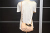 Authentic Chloe Ethel 2Way Shoulder Cross Body Hand Bag Leather Pink Beige 3261K