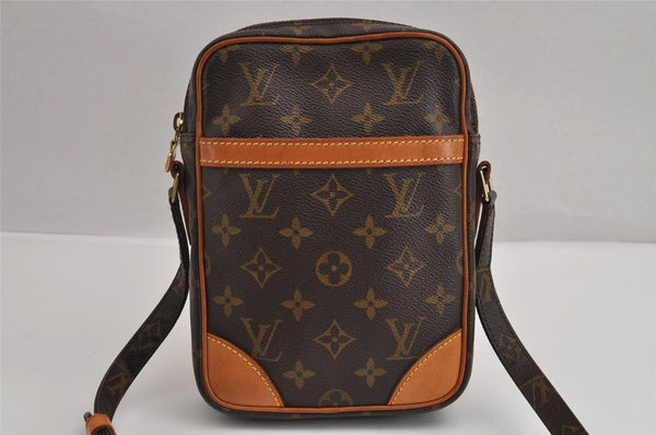 Authentic Louis Vuitton Monogram Danube Shoulder Cross Body Bag M45266 LV 3262J