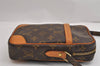 Authentic Louis Vuitton Monogram Danube Shoulder Cross Body Bag M45266 LV 3262J