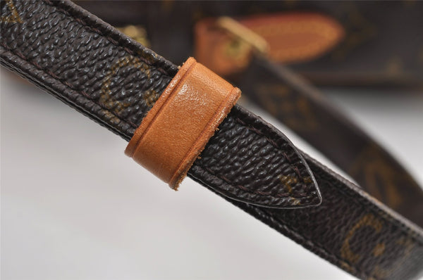 Authentic Louis Vuitton Monogram Danube Shoulder Cross Body Bag M45266 LV 3262J