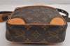 Authentic Louis Vuitton Monogram Danube Shoulder Cross Body Bag M45266 LV 3262J