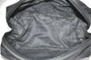 Authentic PRADA Tessuto Saffiano Nylon Leather Pouch Purse 2N0029 Black 3263I