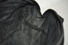 Authentic PRADA Tessuto Saffiano Nylon Leather Pouch Purse 2N0029 Black 3263I
